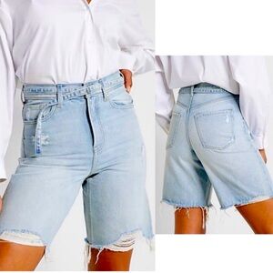 Express 90’s Bermuda Shorts Size 6 NWT Y2 High Rise